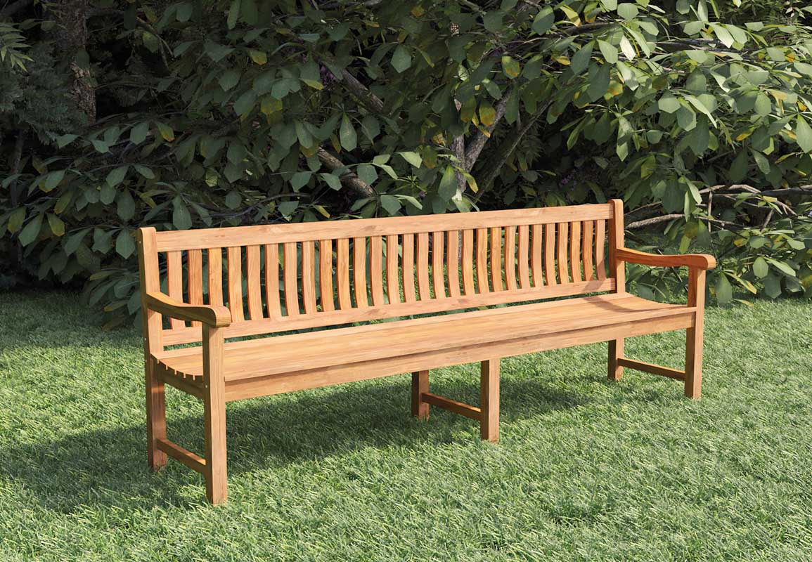 Teak Tuinbank Bretagne 250 cm - » BuitenKampioen