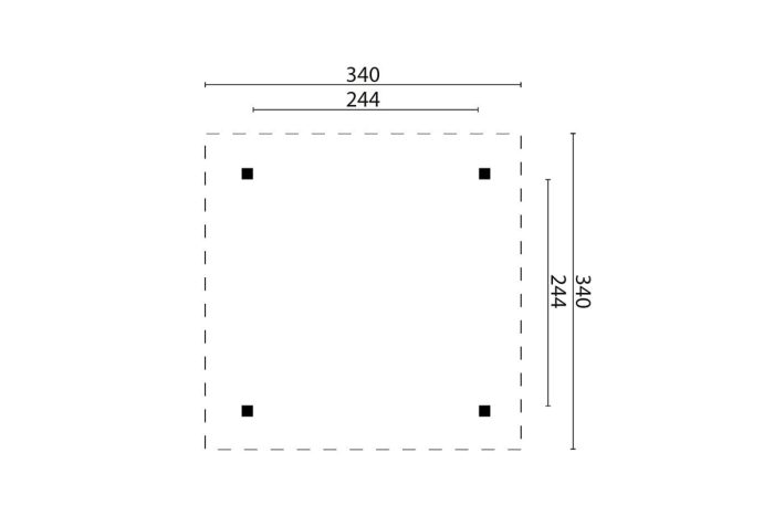 Prieel Econoom plattegrond