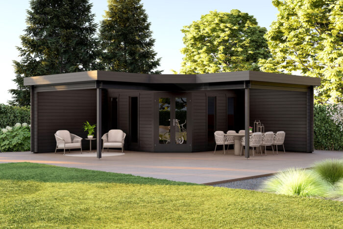 Tuinhuis Dest behandeld