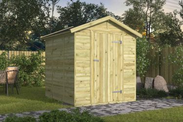 Tuinhuisje Boudewijn Groen geimpregneerd