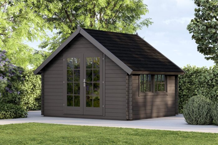 Tuinhuis Nesta behandeld