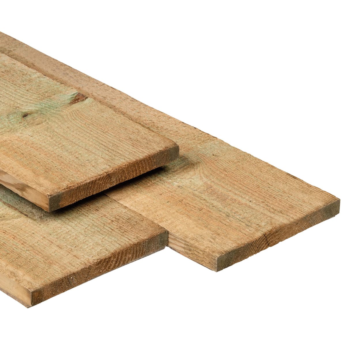 Grenen Plank 2 x 20 cm fijnbezaagd
