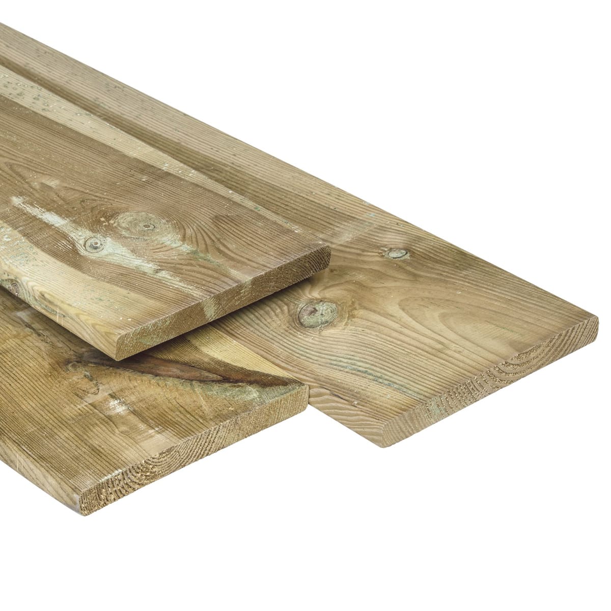 Grenen Plank 2 x 20 cm geschaafd