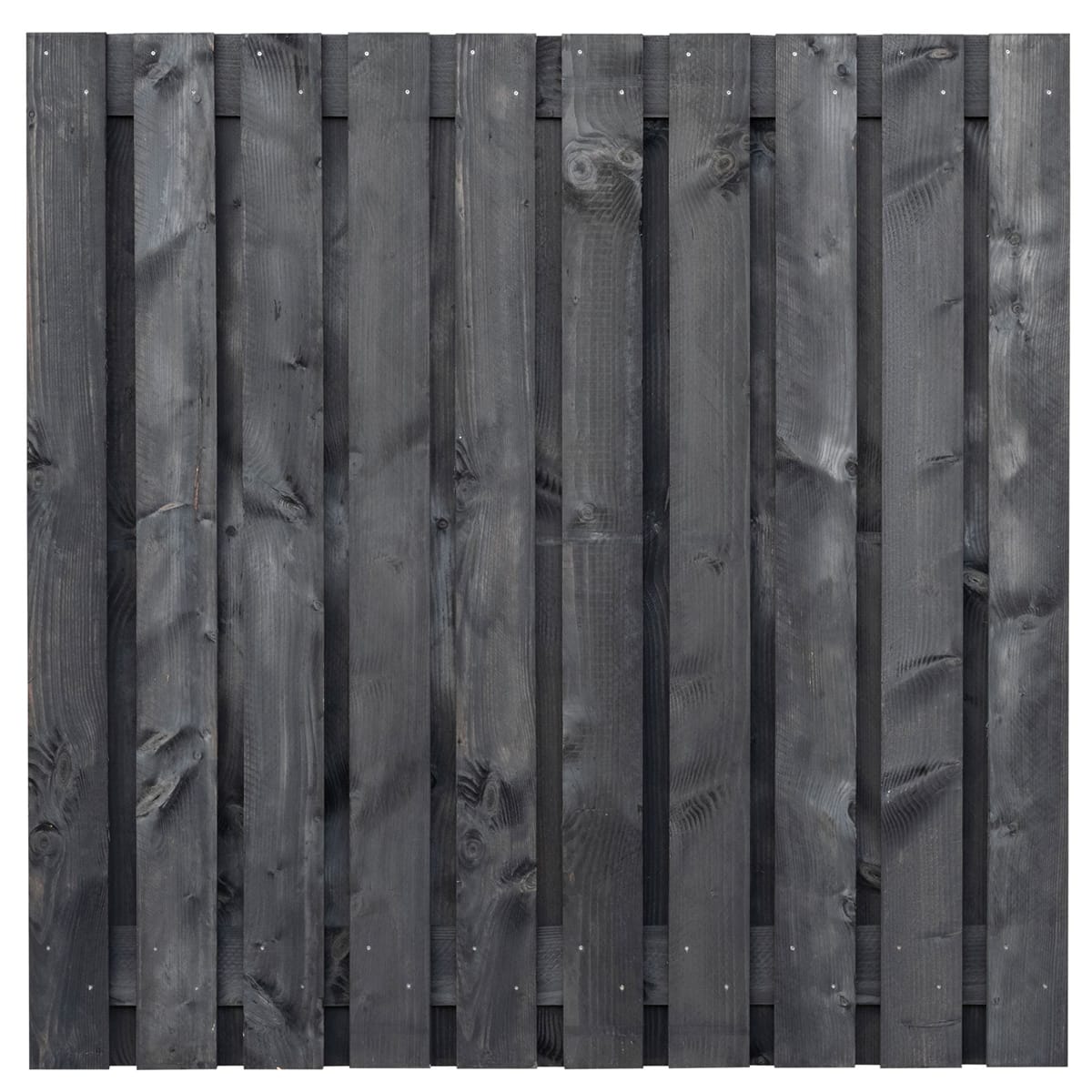 Zwart Tuinscherm Core 180 x 180 cm