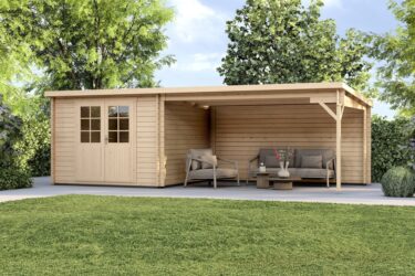 Tuinhuis Gullit onbehandeld