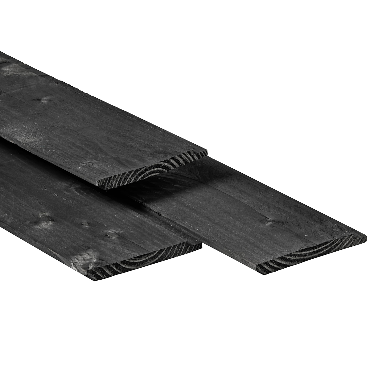 Zwarte Sponningplank 1,8 x 19 cm