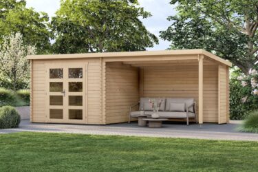 Tuinhuis Brenner onbehandeld