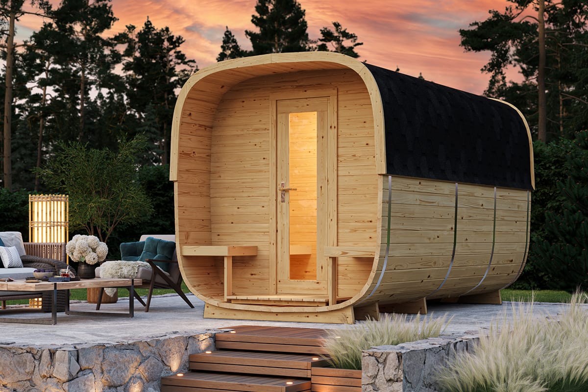 Sauna Cube Rovaniemi Vuren