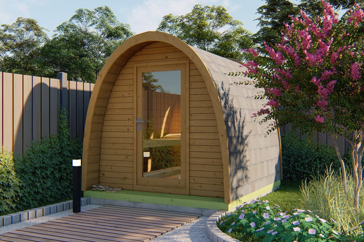 Sauna Pod Tolva Thermowood 230 x 260 cm
