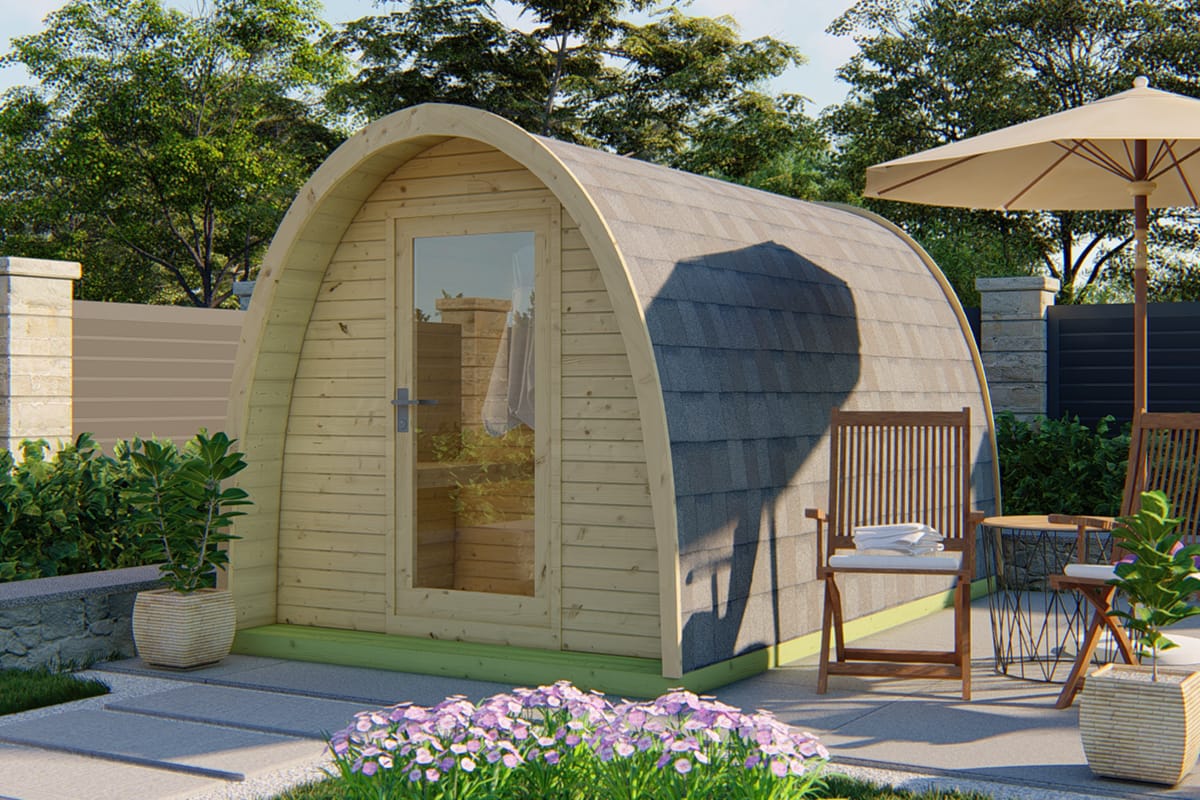 Sauna Pod Tolva Vuren 230 x 395 cm