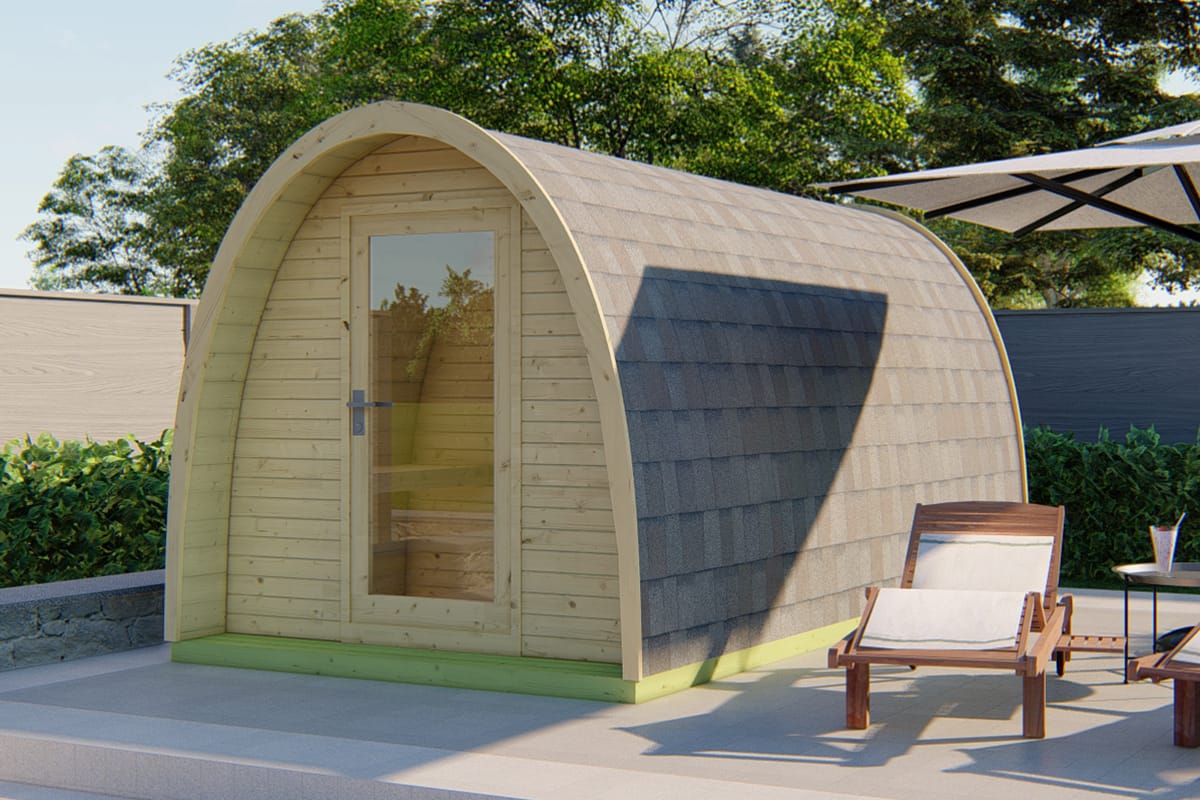 Sauna Pod Tolva Vuren 230 x 480 cm