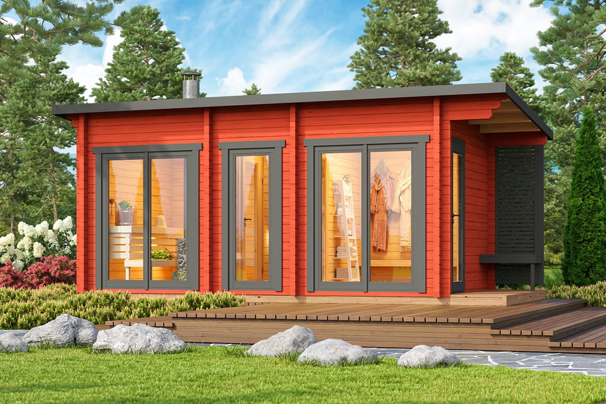 Saunahuis Tampere XL behandeld