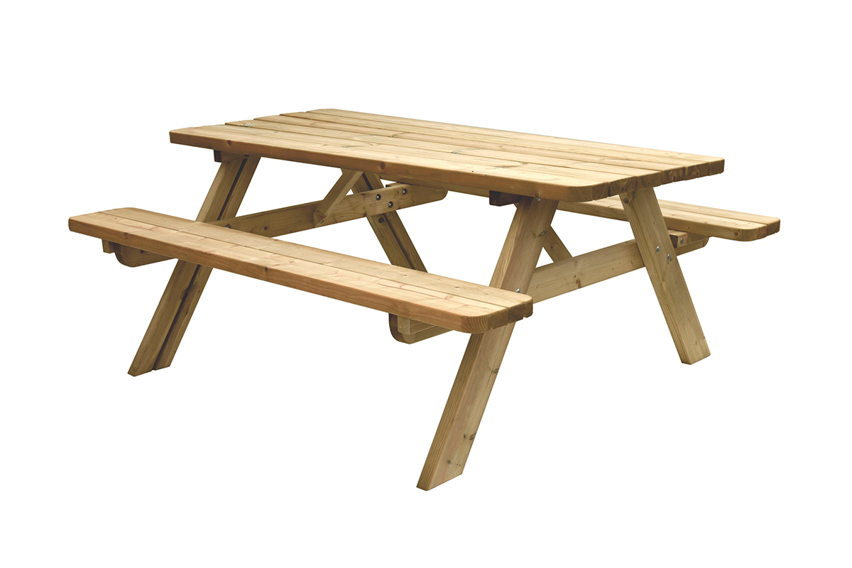 Vuren Picknicktafel Easy