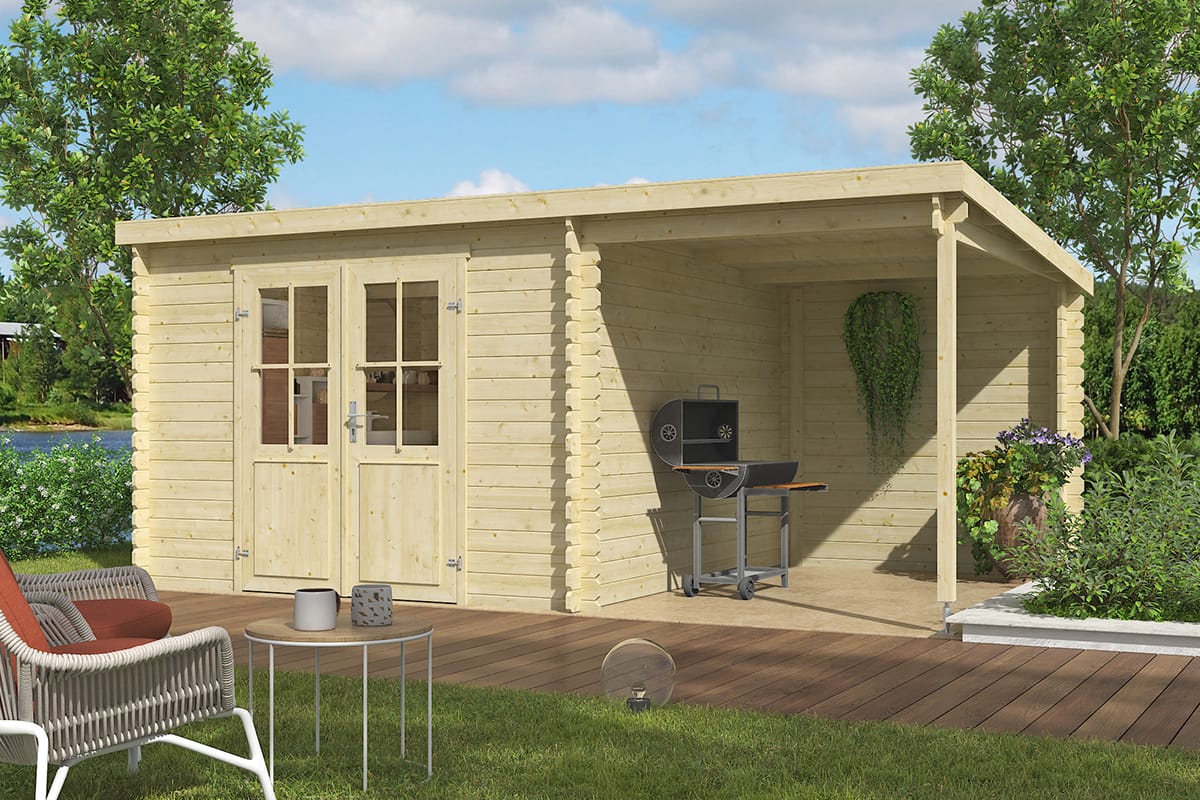 Tuinhuis Tampa onbehandeld