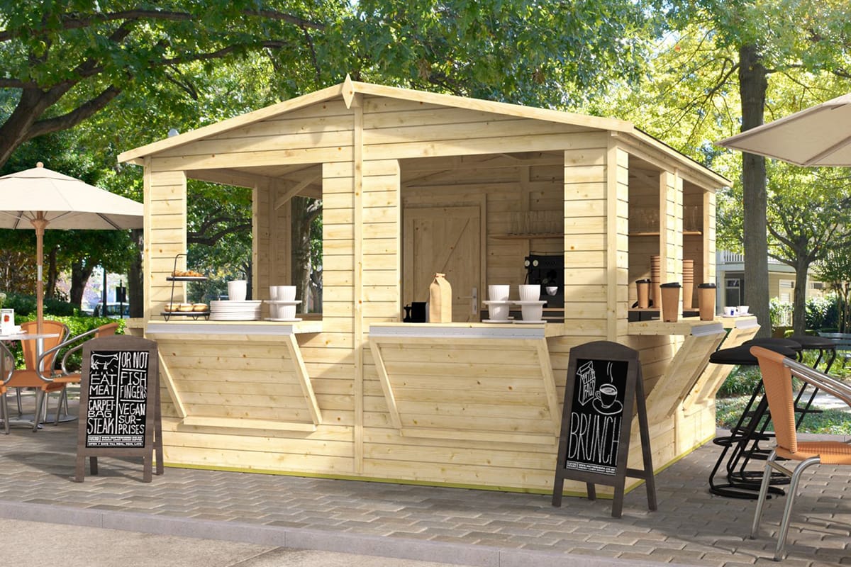 Kiosk Moose onbehandeld