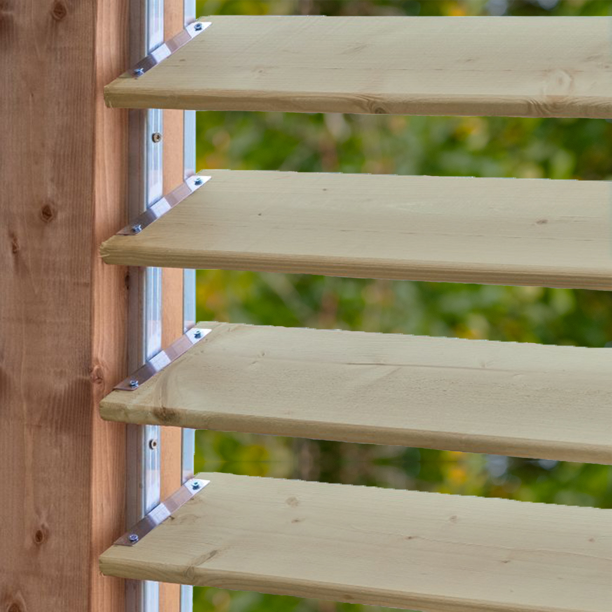 Flex Fence Vuren compleet pakket