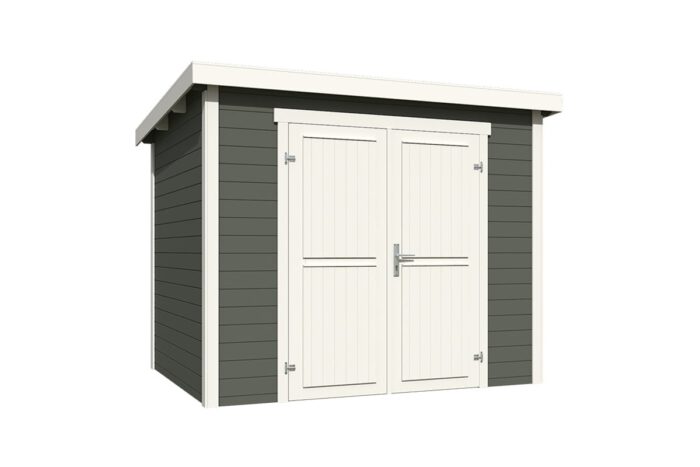Tuinhuis Mila 200 Green Grey Wit Behandeld 2