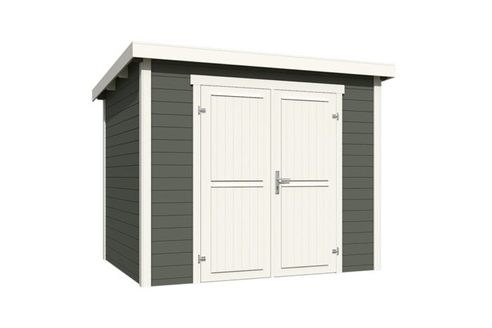 Tuinhuis Mila 250 Green Grey Wit Behandeld 2