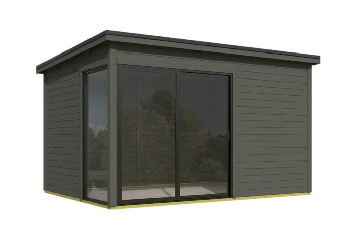Tuinhuis Olivia Green Grey Behandeld 2