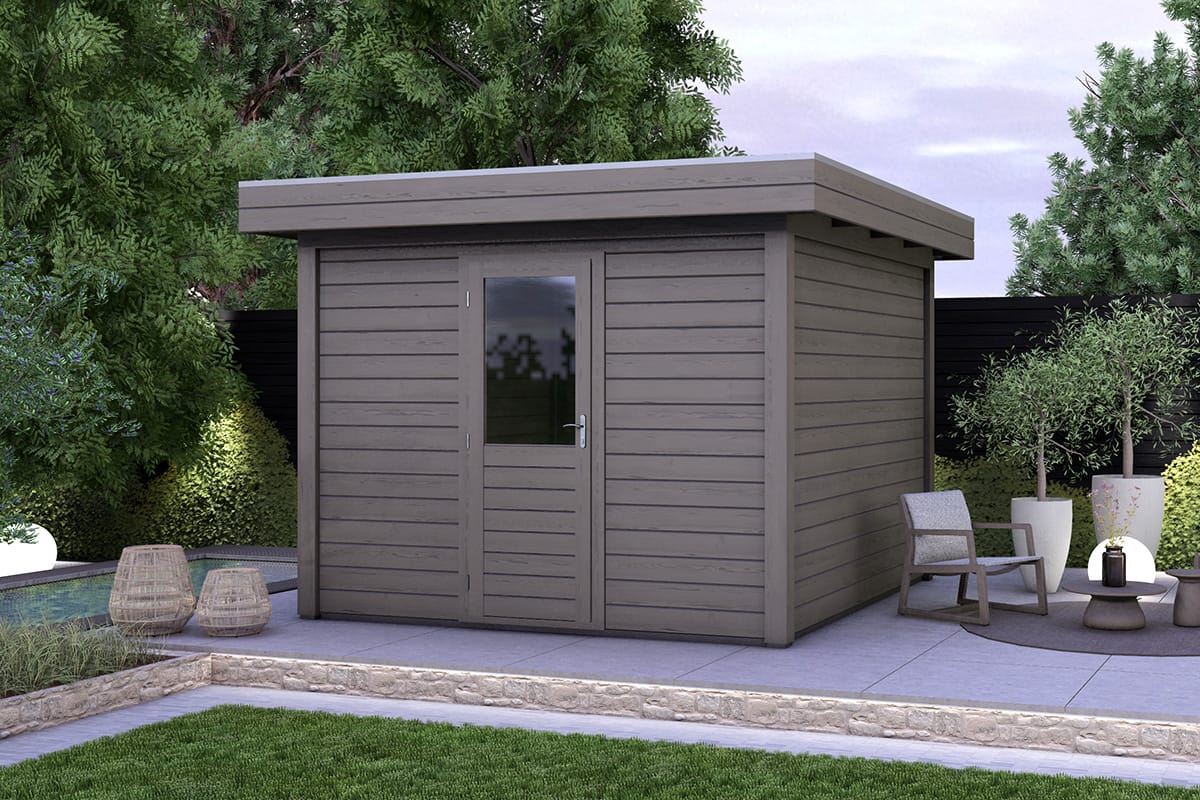 Tuinhuis Smart Serie 300 cm kwartsgrijs