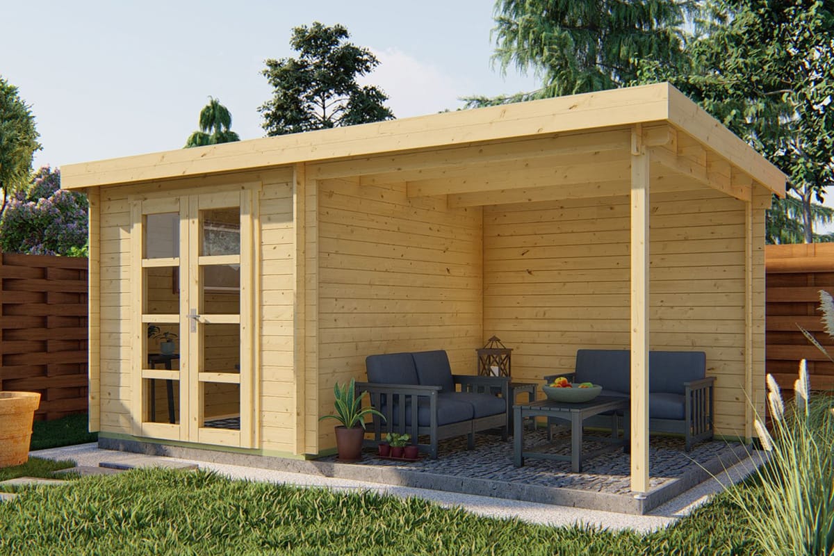 Tuinhuis Eirunn onbehandeld