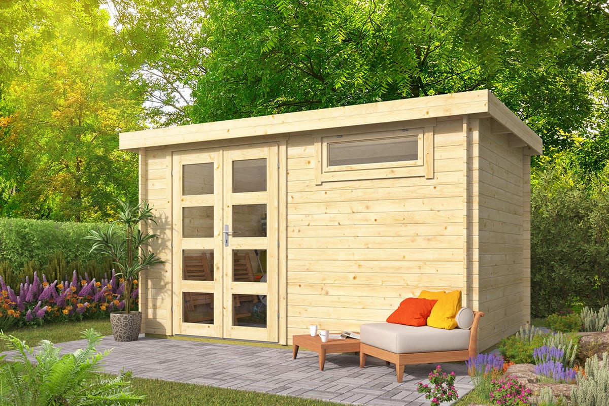 Tuinhuis Ulmod onbehandeld