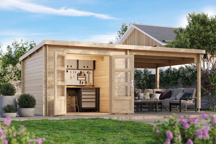 Tuinhuis Kelby Onbehandeld 2