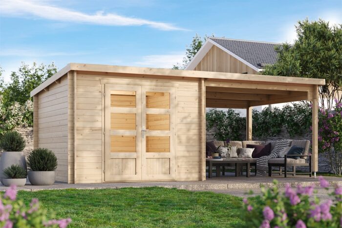 Tuinhuis Kelby onbehandeld