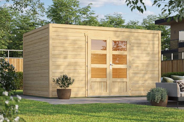 Tuinhuis Quby 400 X 300 cm onbehandeld