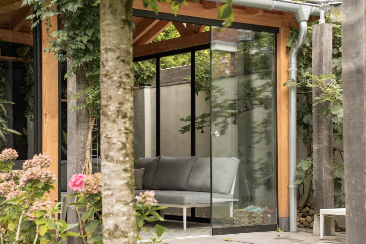 Maatwerk overkapping met binnentuin in Bemmel 10