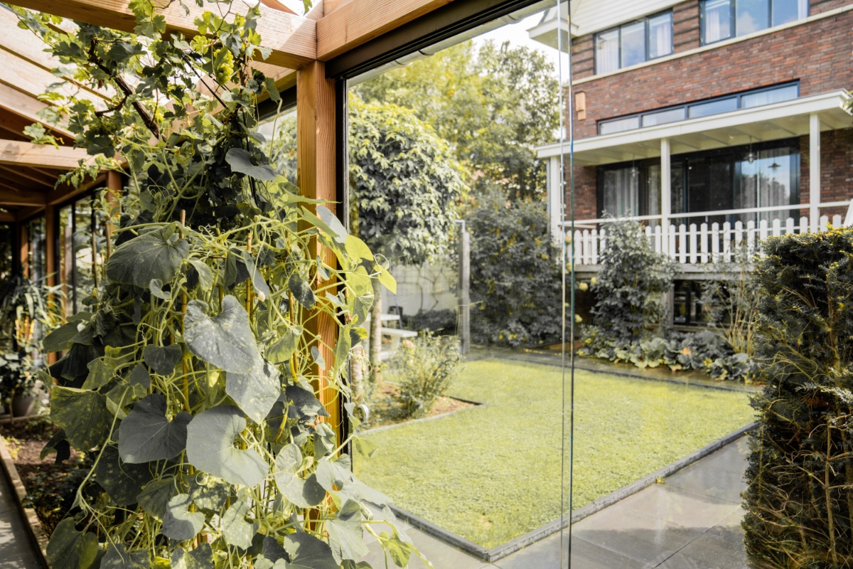 Maatwerk overkapping met binnentuin in Bemmel 12