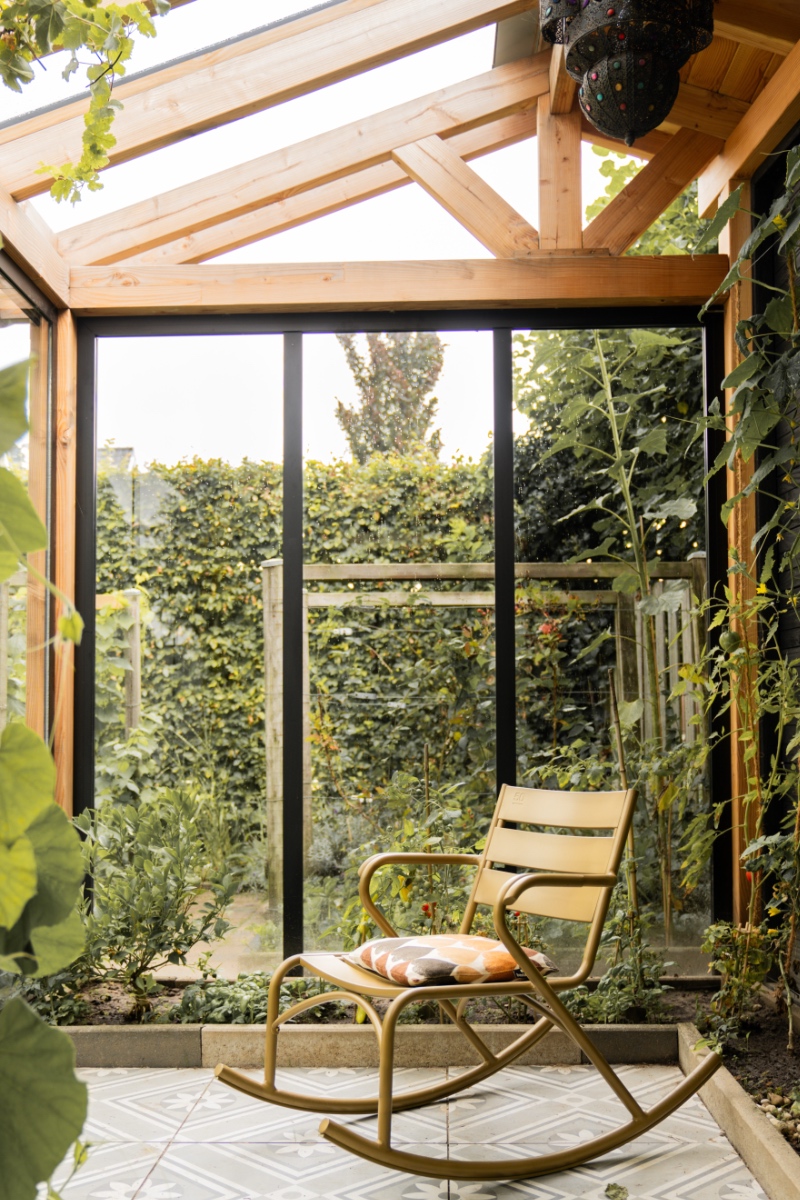 Maatwerk overkapping met binnentuin in Bemmel 14