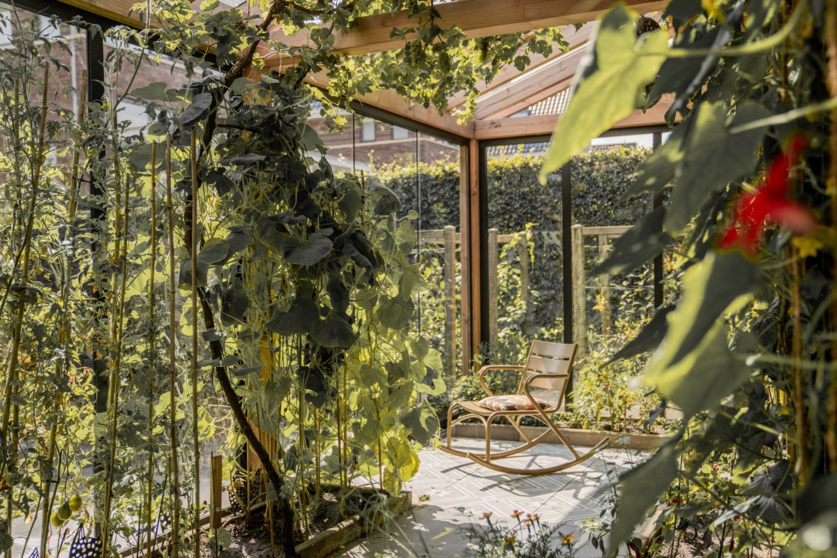 Maatwerk overkapping met binnentuin in Bemmel 3