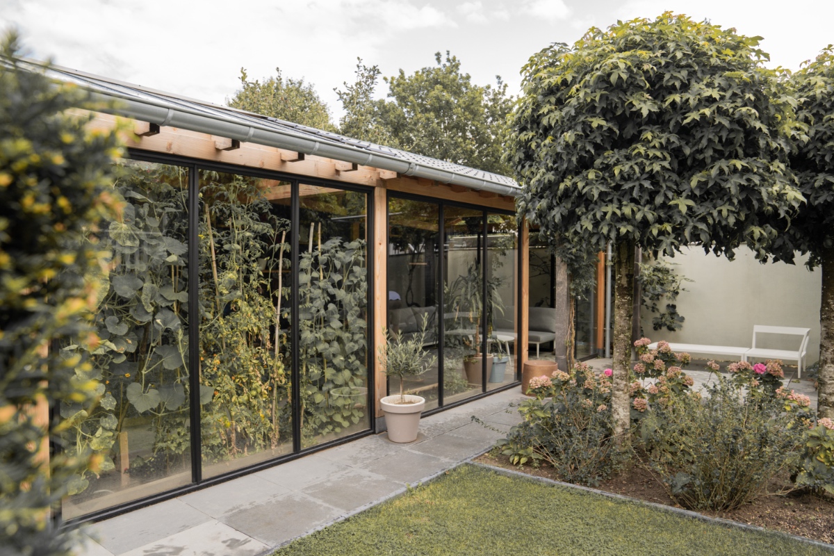 Maatwerk overkapping met binnentuin in Bemmel 6