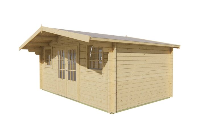 Blokhut Karen vooraanzicht