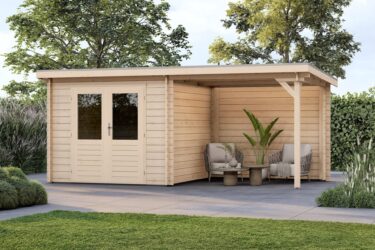 Tuinhuis Melle 250 x 250 cm onbehandeld