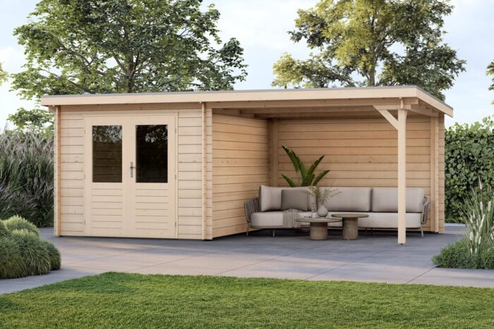 Tuinhuis Melle 250 x 300 cm onbehandeld