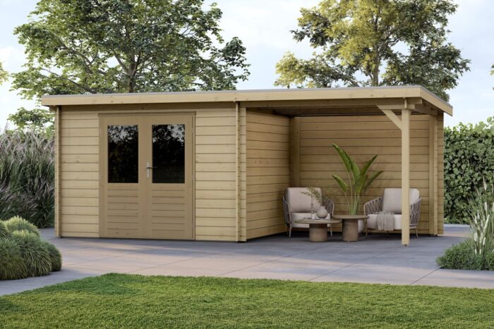 Tuinhuis Melle 300 x 250 cm geimpregneerd