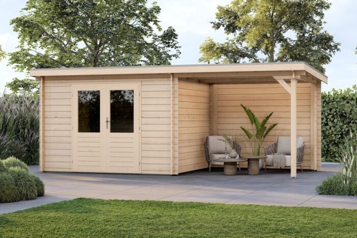 Tuinhuis Melle 300 x 250 cm onbehandeld