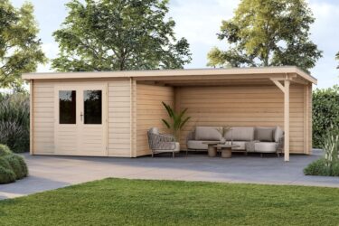 Tuinhuis Melle 300 x 400 cm onbehandeld