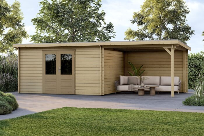 Tuinhuis Melle 400 x 300 cm geimpregneerd