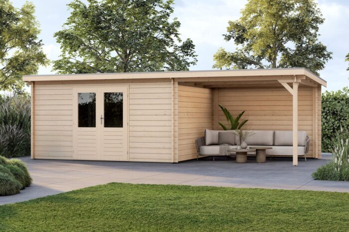 Tuinhuis Melle 400 x 300 cm onbehandeld