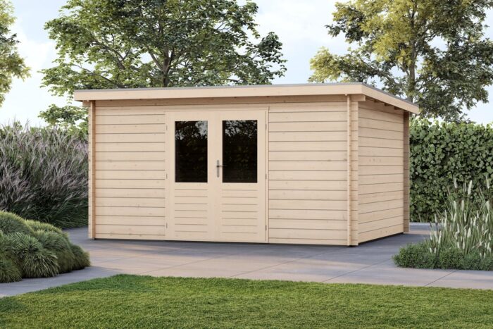 Tuinhuis Melle 400 cm onbehandeld