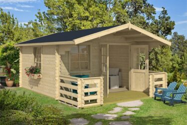 buitenkampioen tuinhuis luna 2 onbehandeld