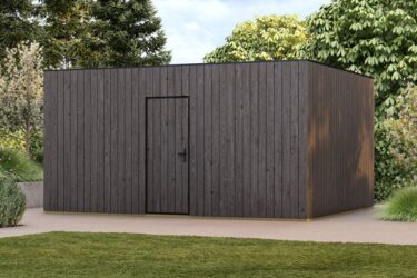 tuinhuis novi 500 x 400 cm zwart